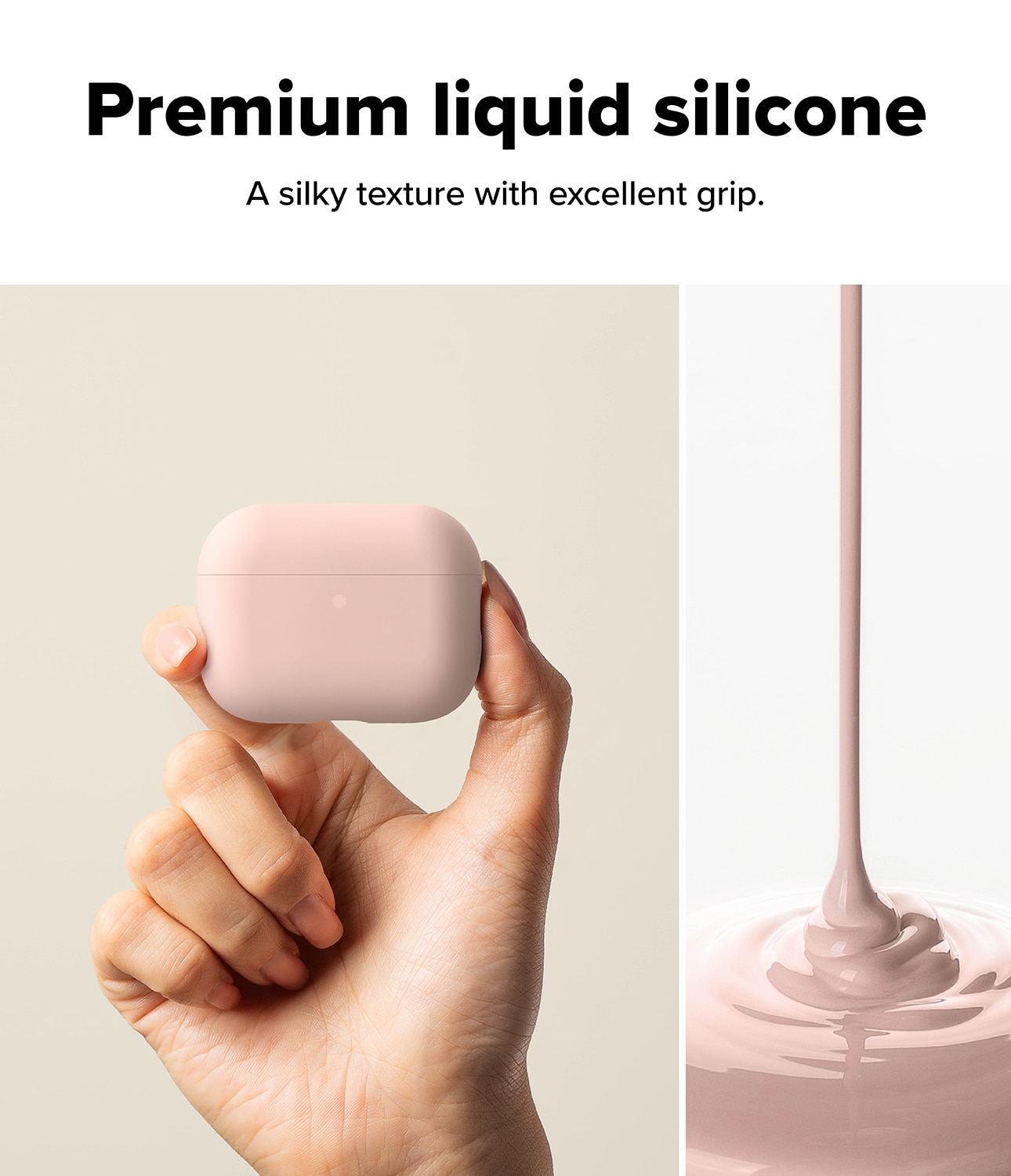 Silicone Coque Apple AirPods Pro 3 Pink
