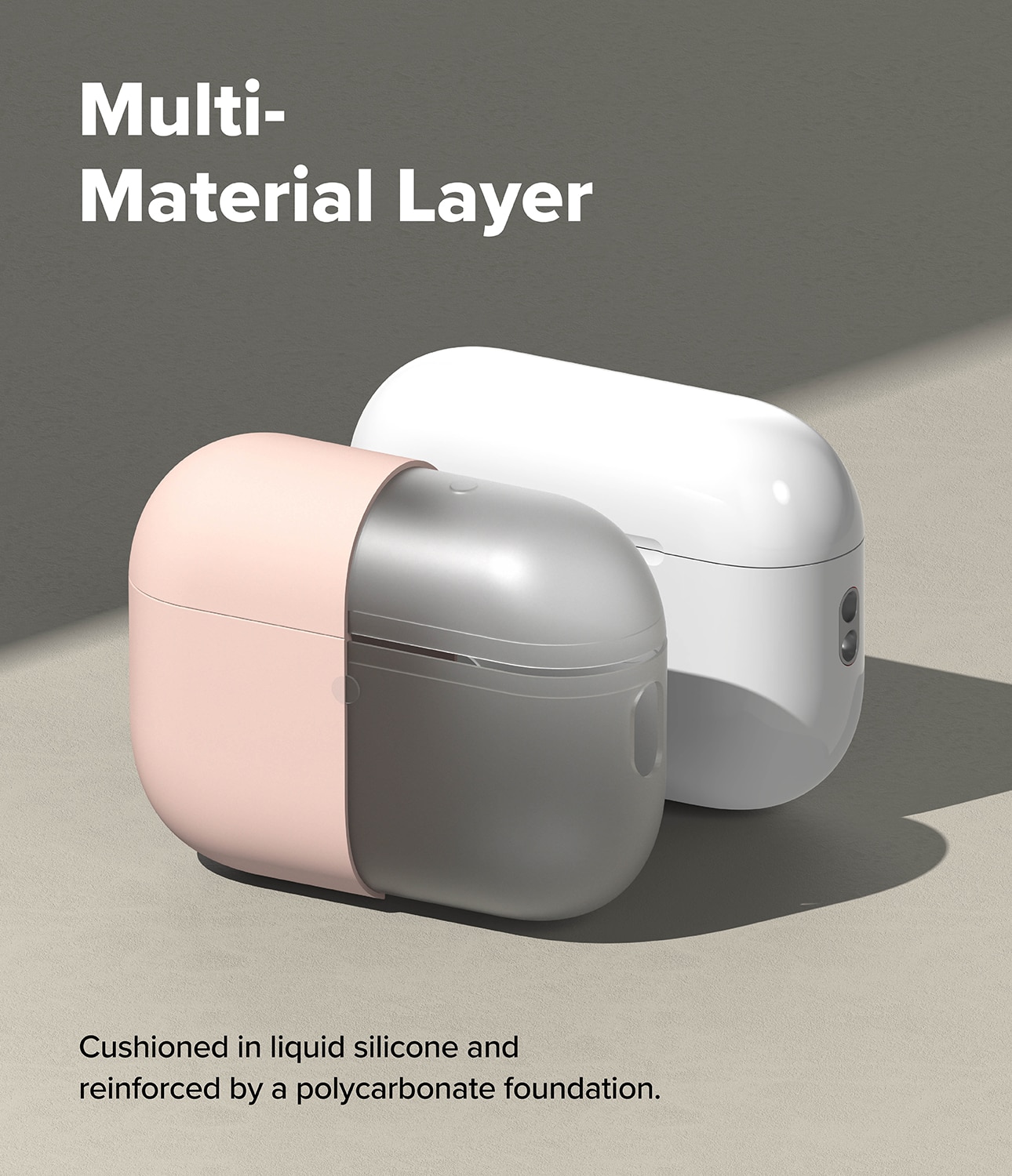 Silicone Coque Apple AirPods Pro 3 Pink