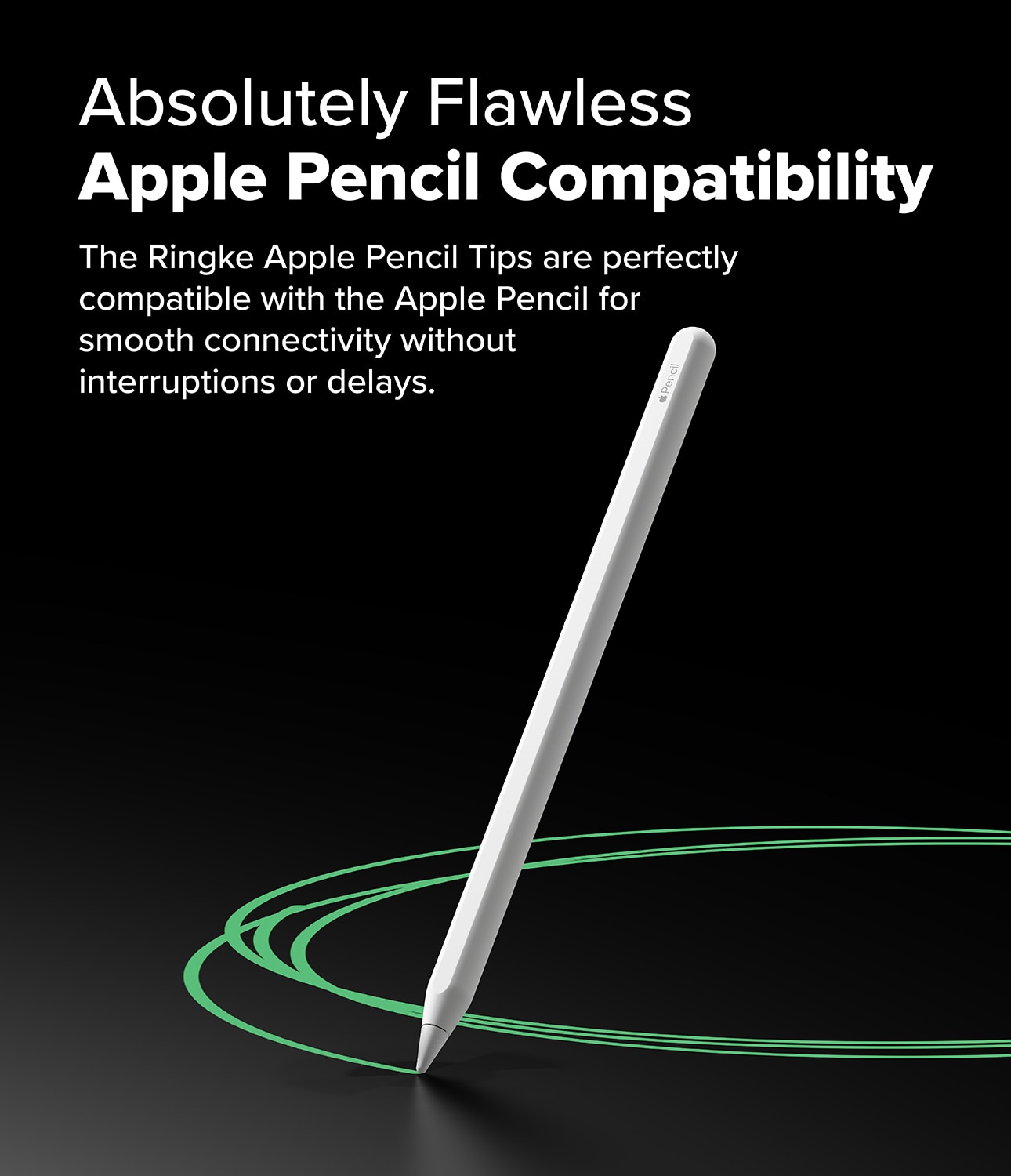 2B Tip Apple Pencil (3pièces), blanc