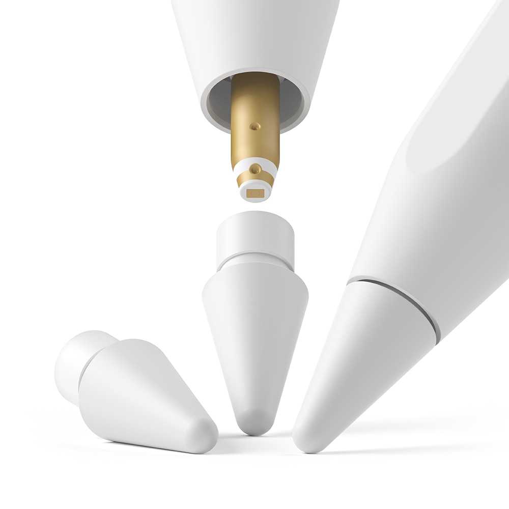 HB Tip Apple Pencil (3pièces), blanc