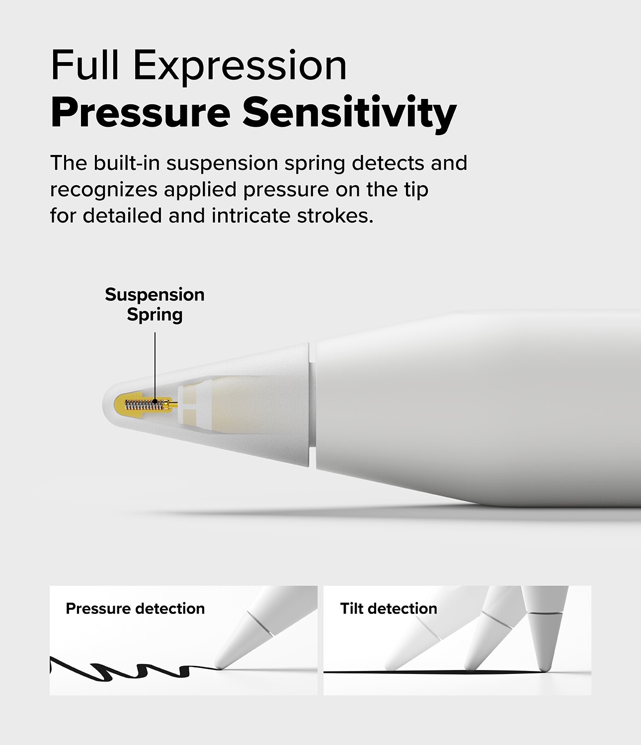 HB Tip Apple Pencil (3pièces), blanc
