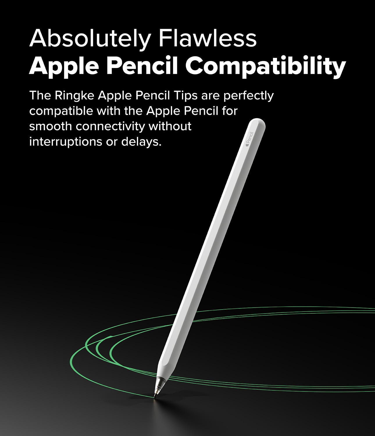Metal Tip Apple Pencil (3pièces), blanc