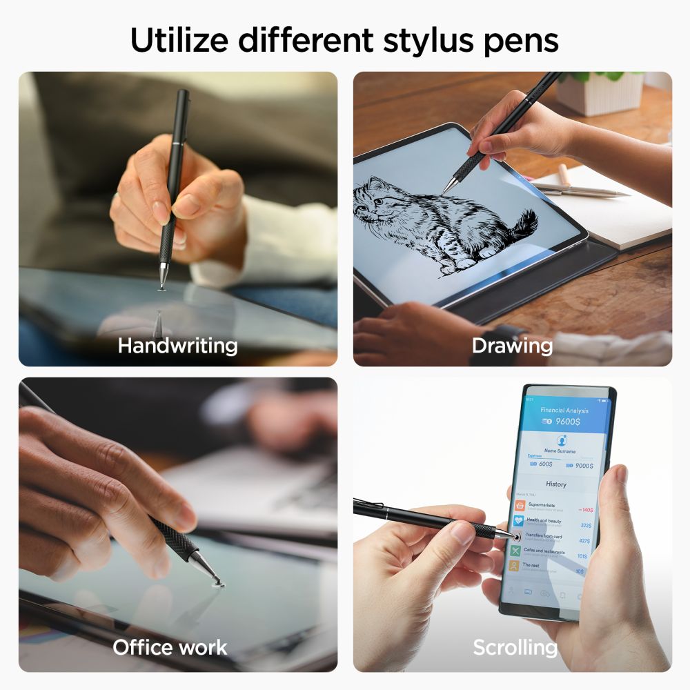 Universal Stylus Pen, noir
