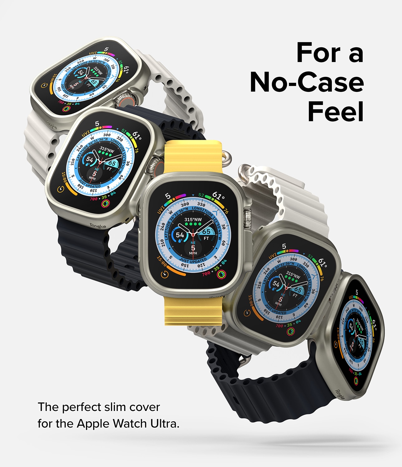 Coque Slim (2 pièces) Apple Watch Ultra 49mm 2nd Gen, Multi-couleur / motif
