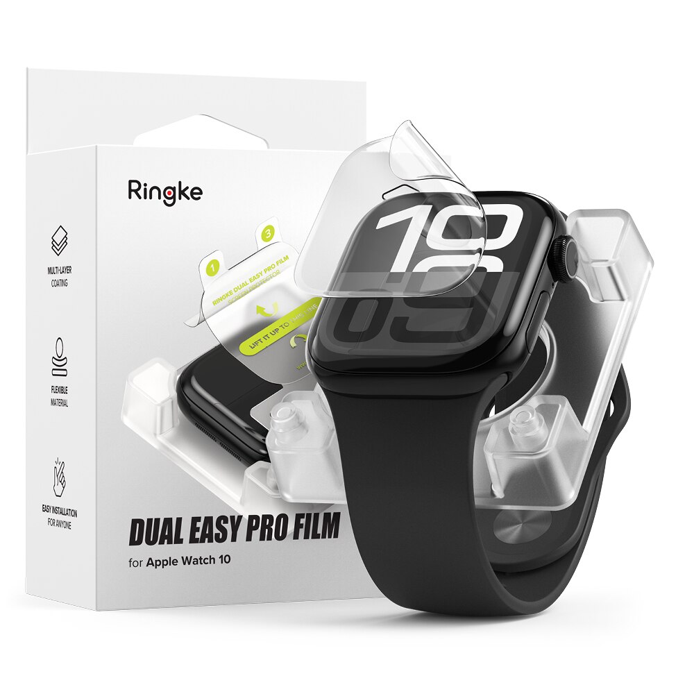 Dual Easy Pro Screen Protector (2 pièces) Apple Watch Series 10 42mm