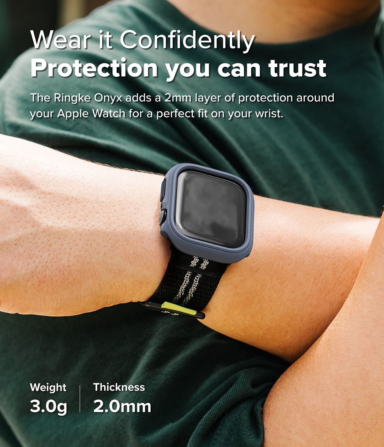 Coque Onyx Apple Watch Series 10 46mm, Navy