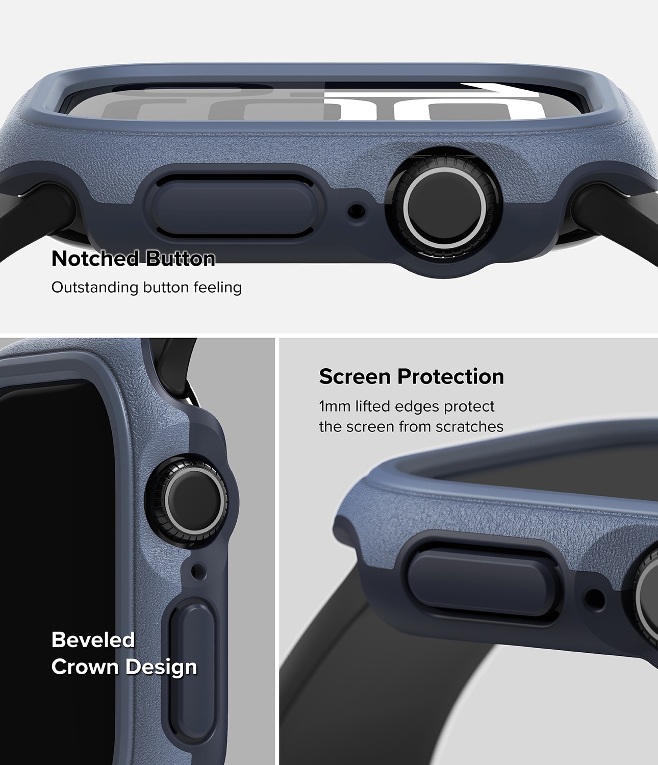 Coque Onyx Apple Watch Series 10 46mm, Navy