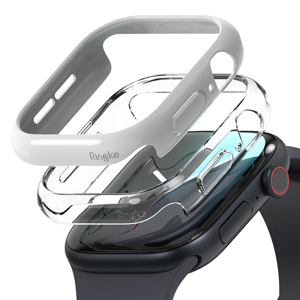 Coque Slim (2 pièces) Apple Watch Series 10 46mm, Multi-couleur / motif