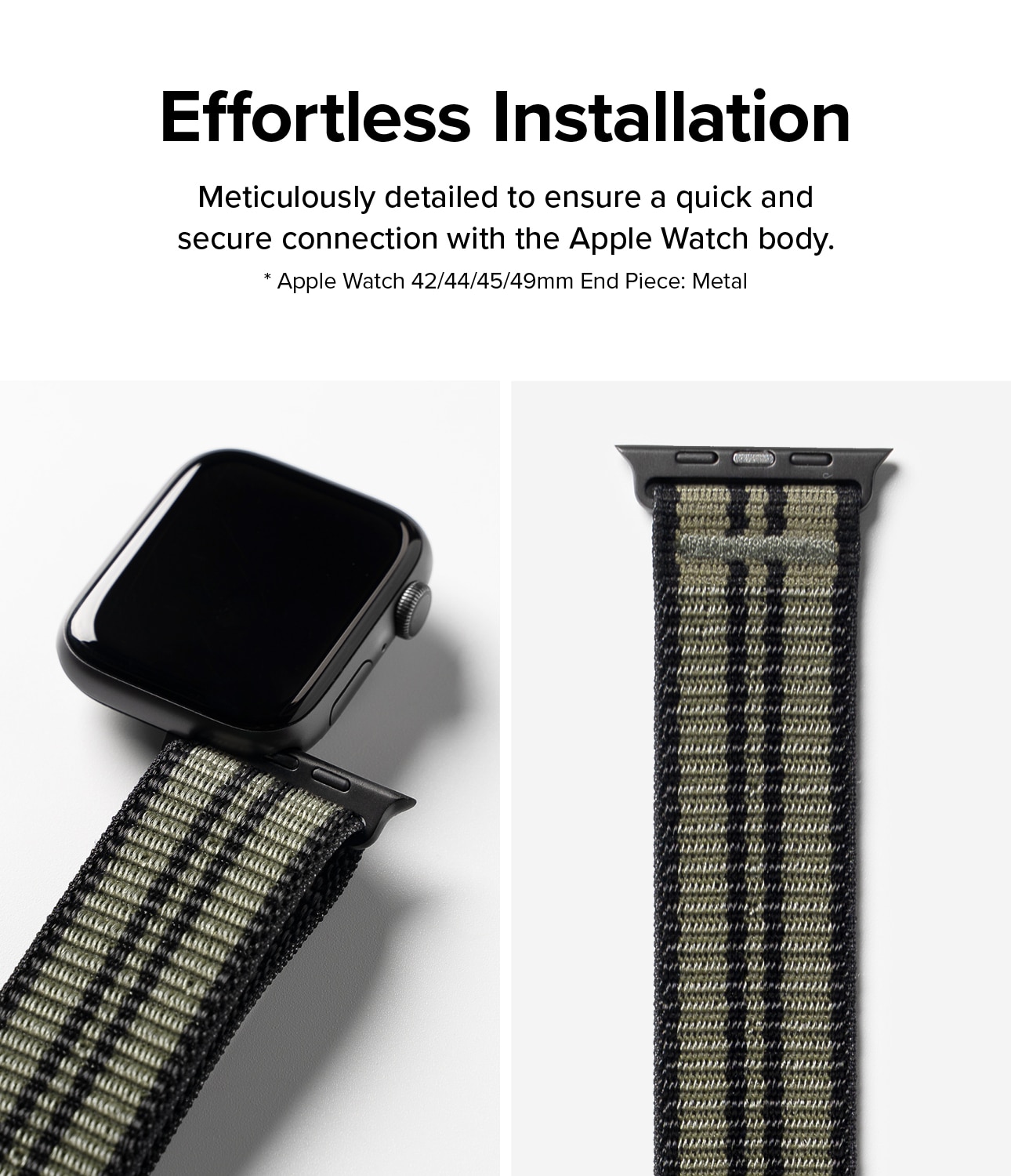 Sports Air Loop Band Apple Watch 45mm Series 9, Burnt Olive