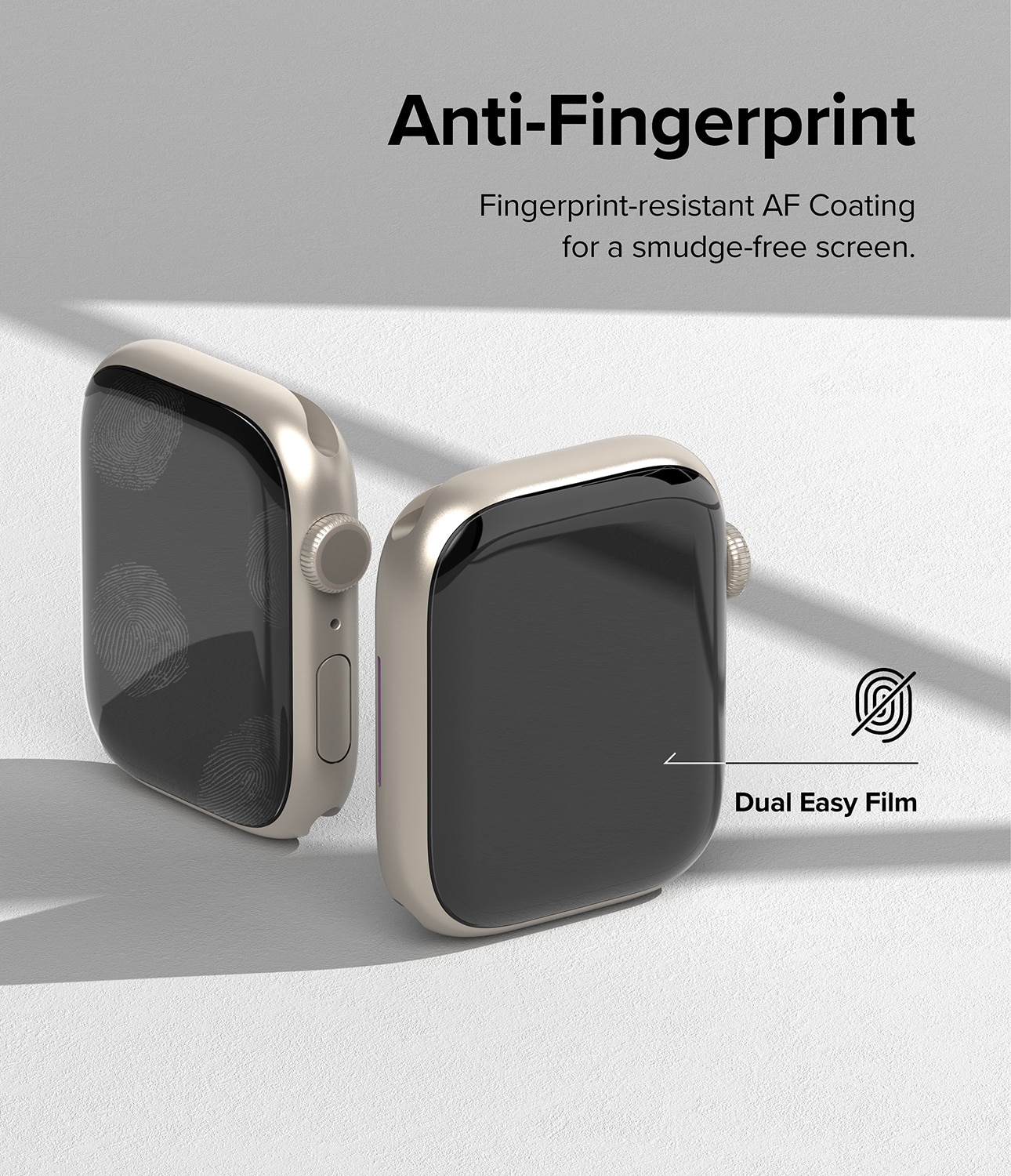 Dual Easy Screen Protector (3 pièces) Apple Watch Series 4-6 40mm