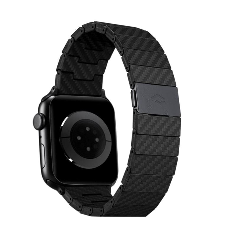 Apple Watch 44mm Bracelet Modern Carbon Fiber, Black