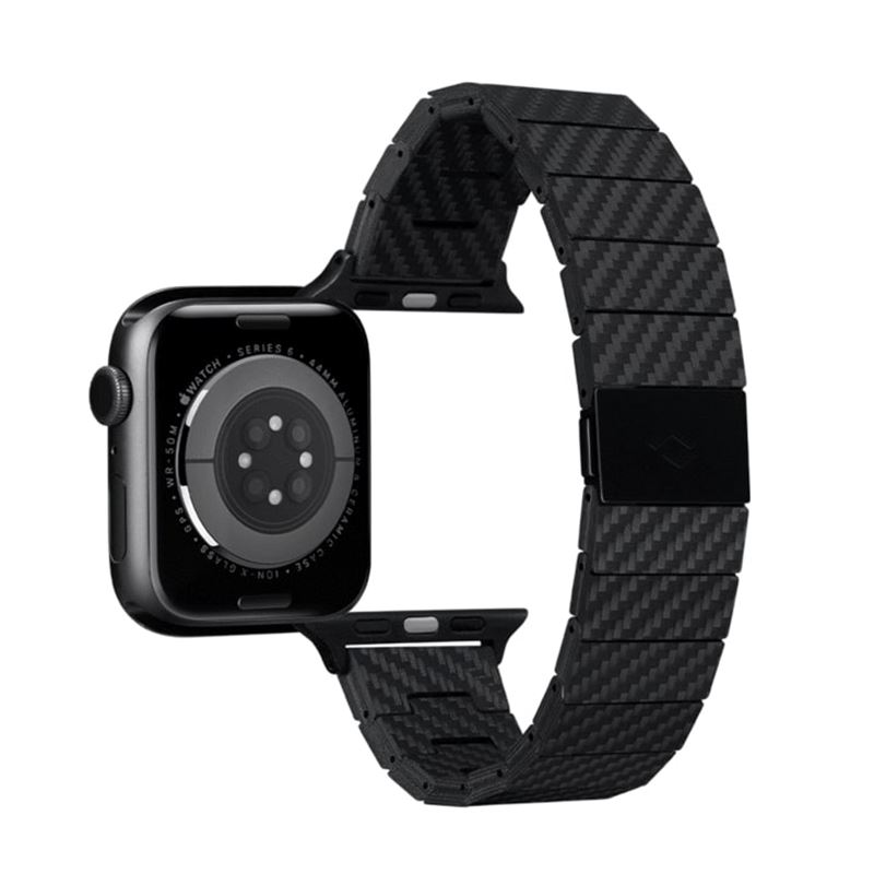 Apple Watch SE 44mm Bracelet Modern Carbon Fiber, Black