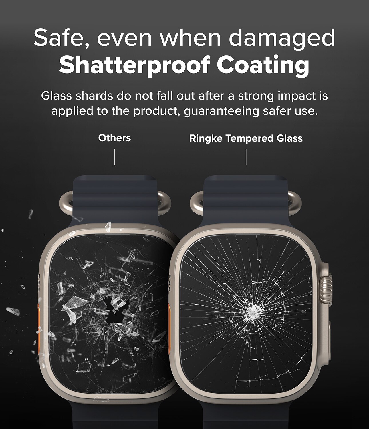 Easy Slide Glass (2 pièces) Apple Watch Ultra 49mm 1st Gen