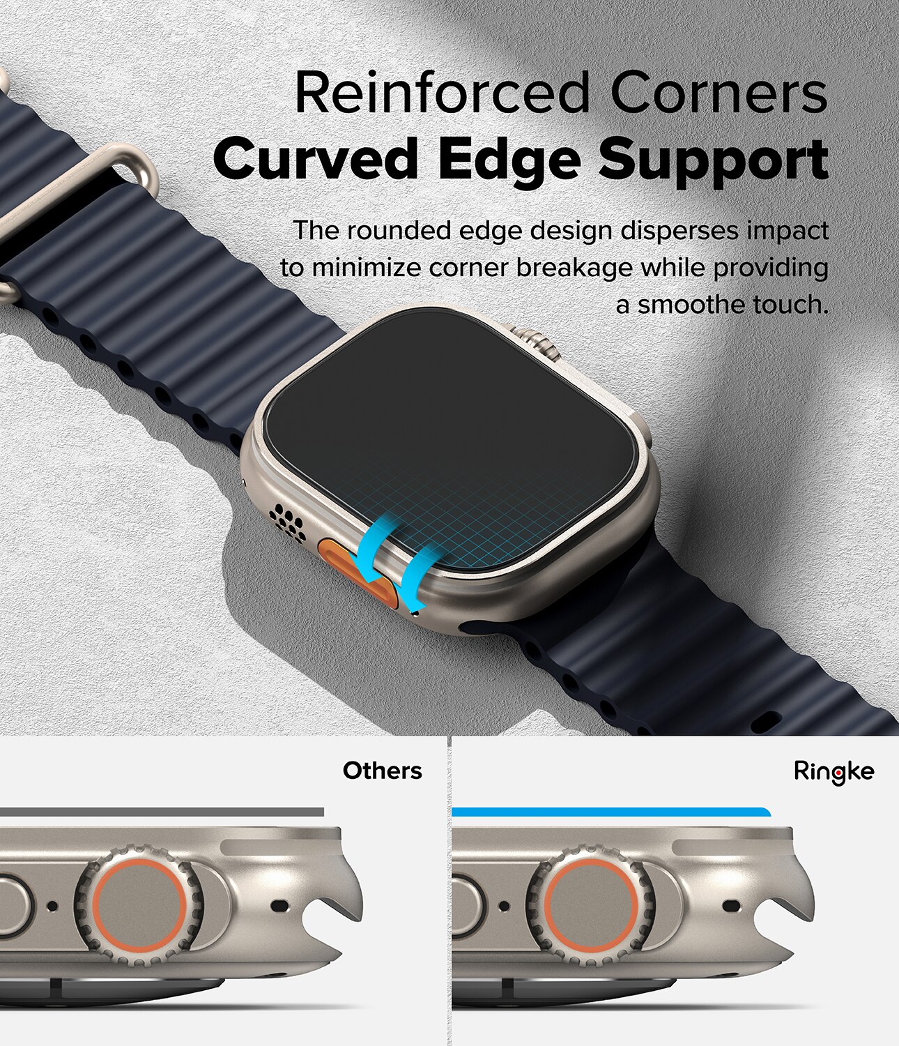 Easy Slide Glass (2 pièces) Apple Watch Ultra 49mm 1st Gen
