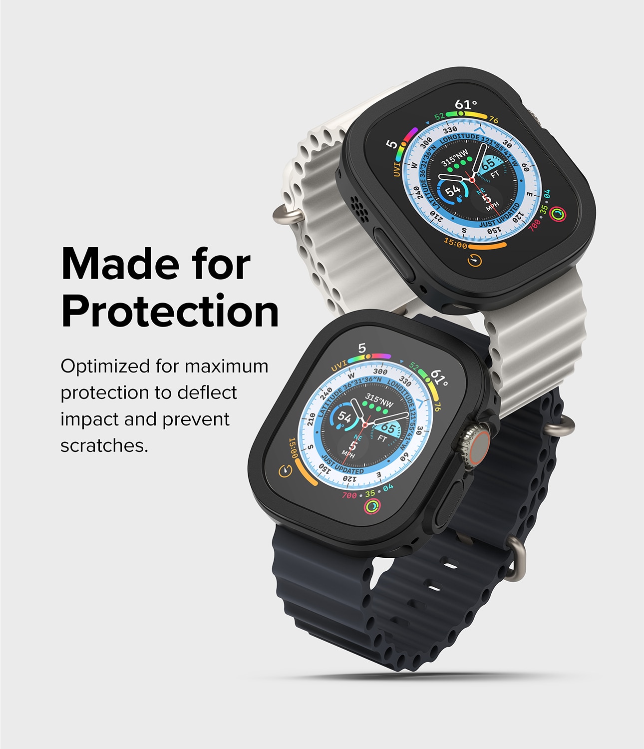 Coque Air Sports Apple Watch Ultra 49mm 1st Gen Black