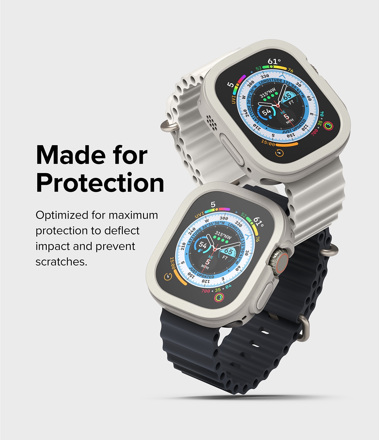 Coque Air Sports Apple Watch Ultra 49mm 2nd Gen Warm Gray