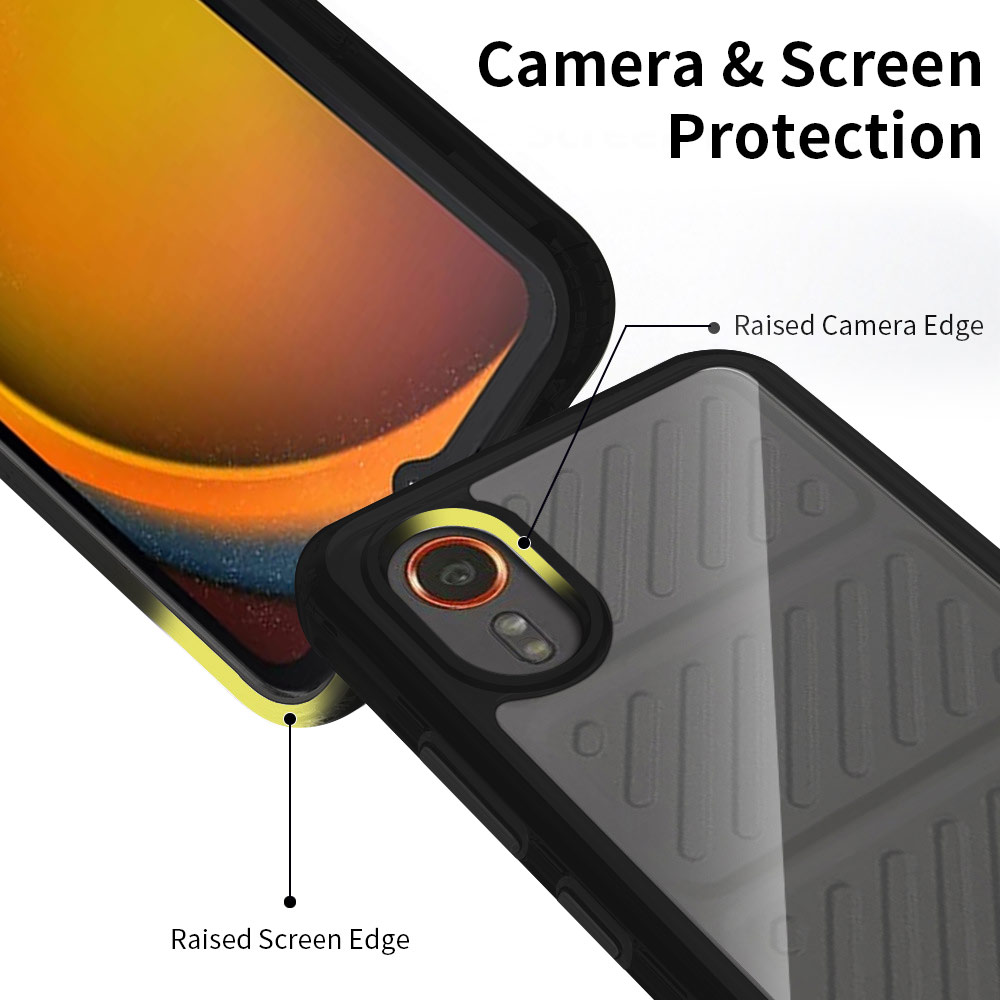 Coque BX3 Shockproof Rugged Samsung Galaxy Xcover 7, Black