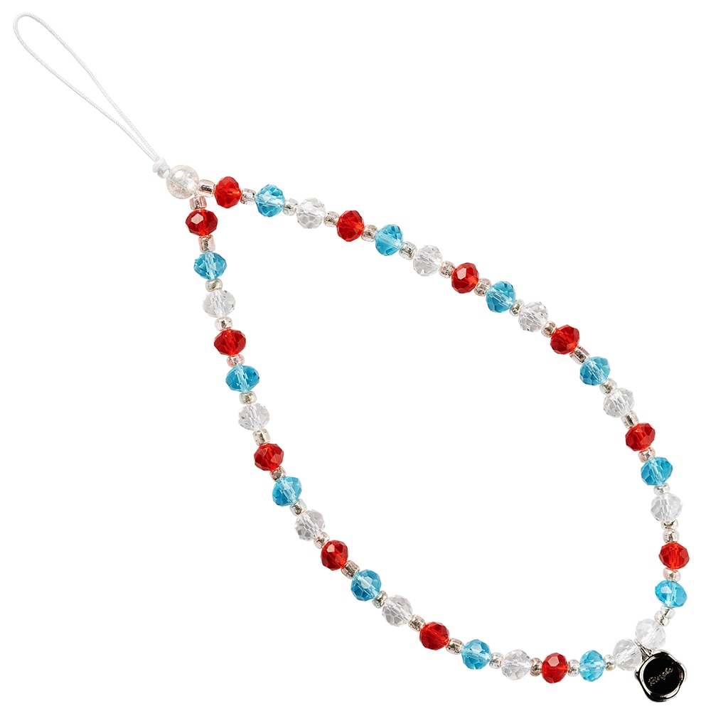 Beaded Strap, Crystal Orange