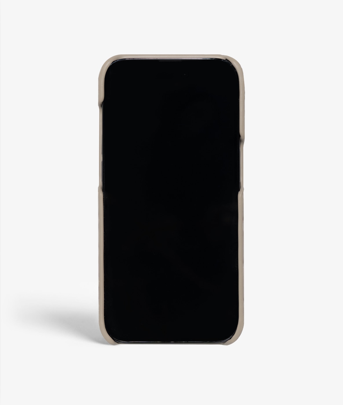 Coque iPhone 13 Pro Max Croco Gris