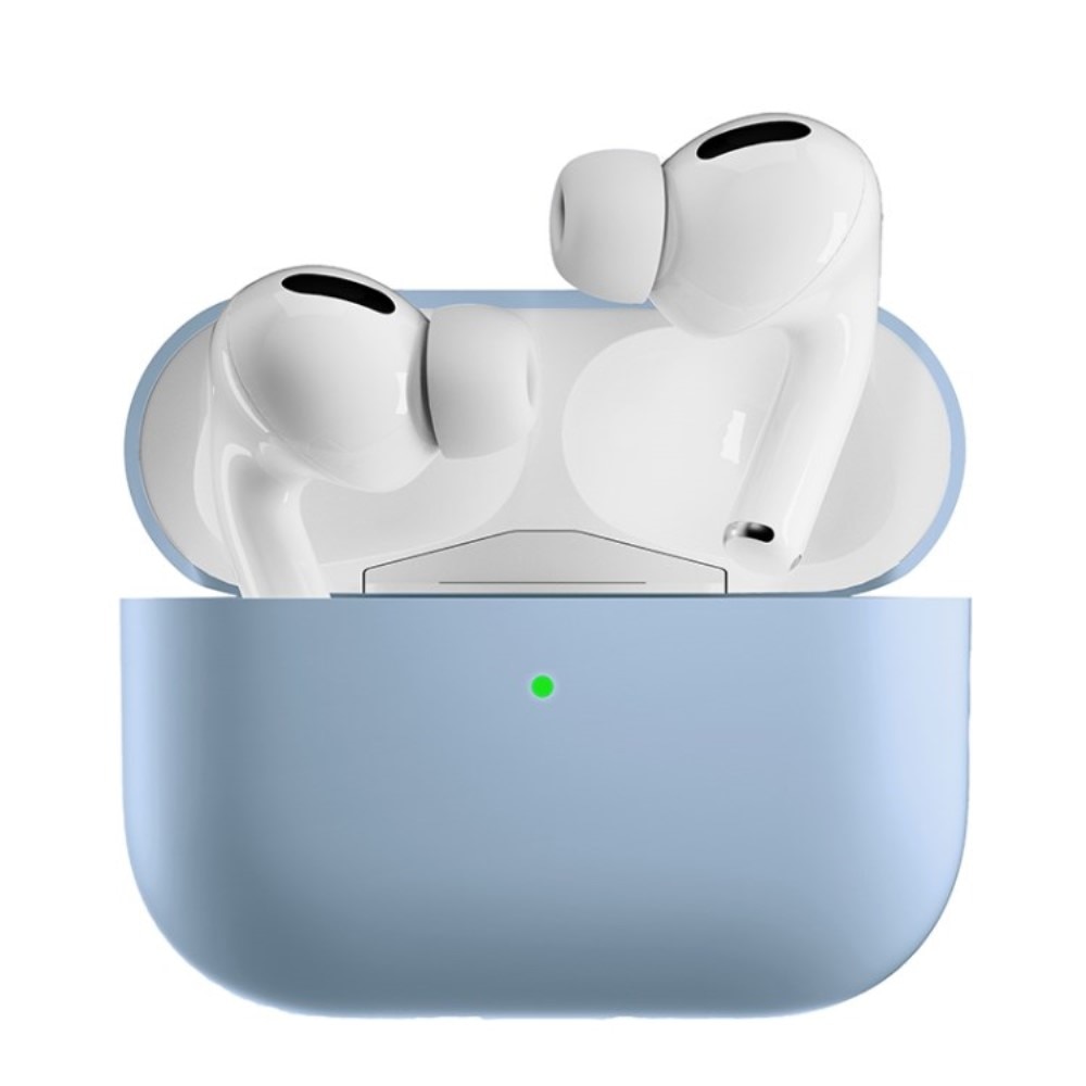 Coque en silicone AirPods Pro 2 Bleu clair