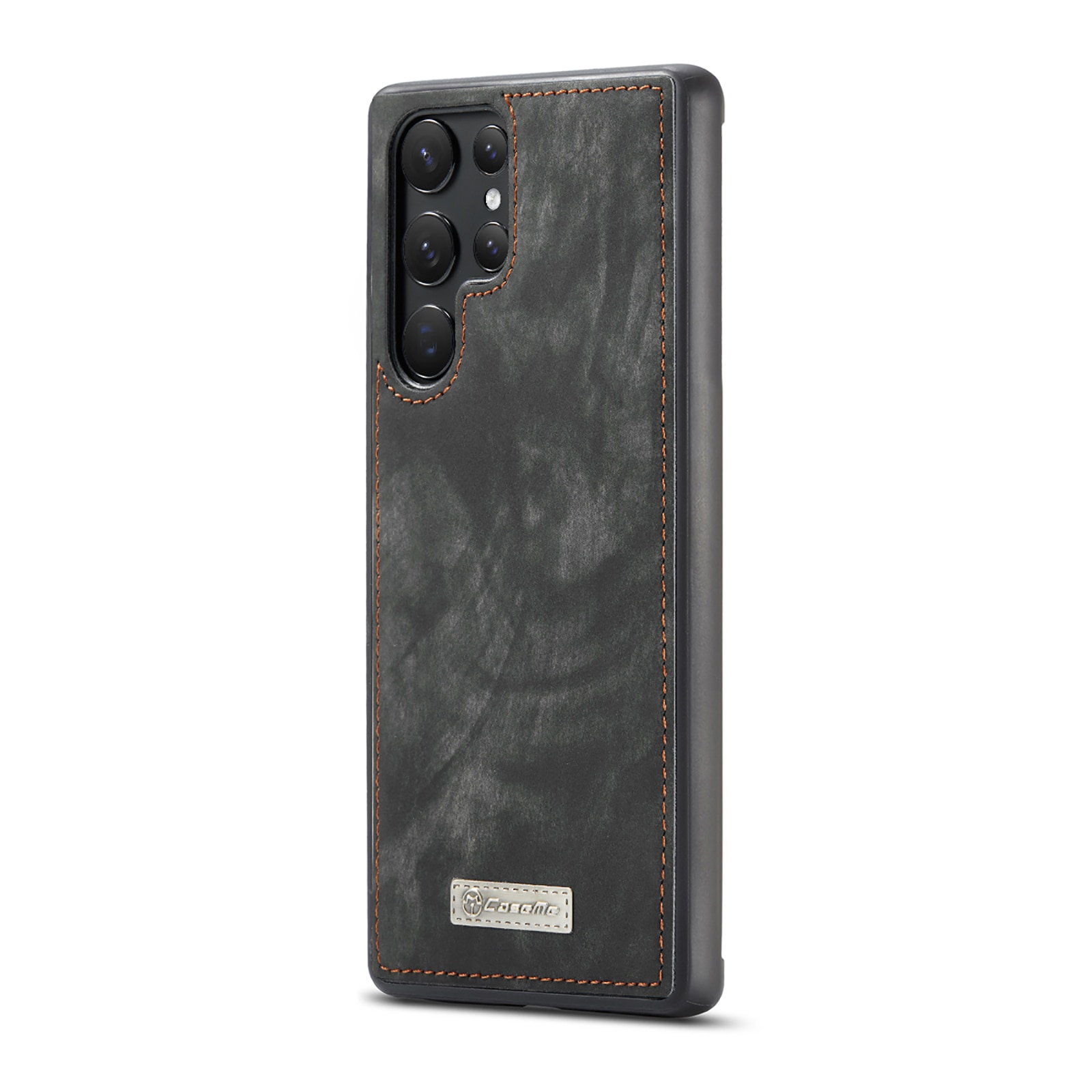 Étui portefeuille multi-cartes Samsung Galaxy S22 Ultra, Gris