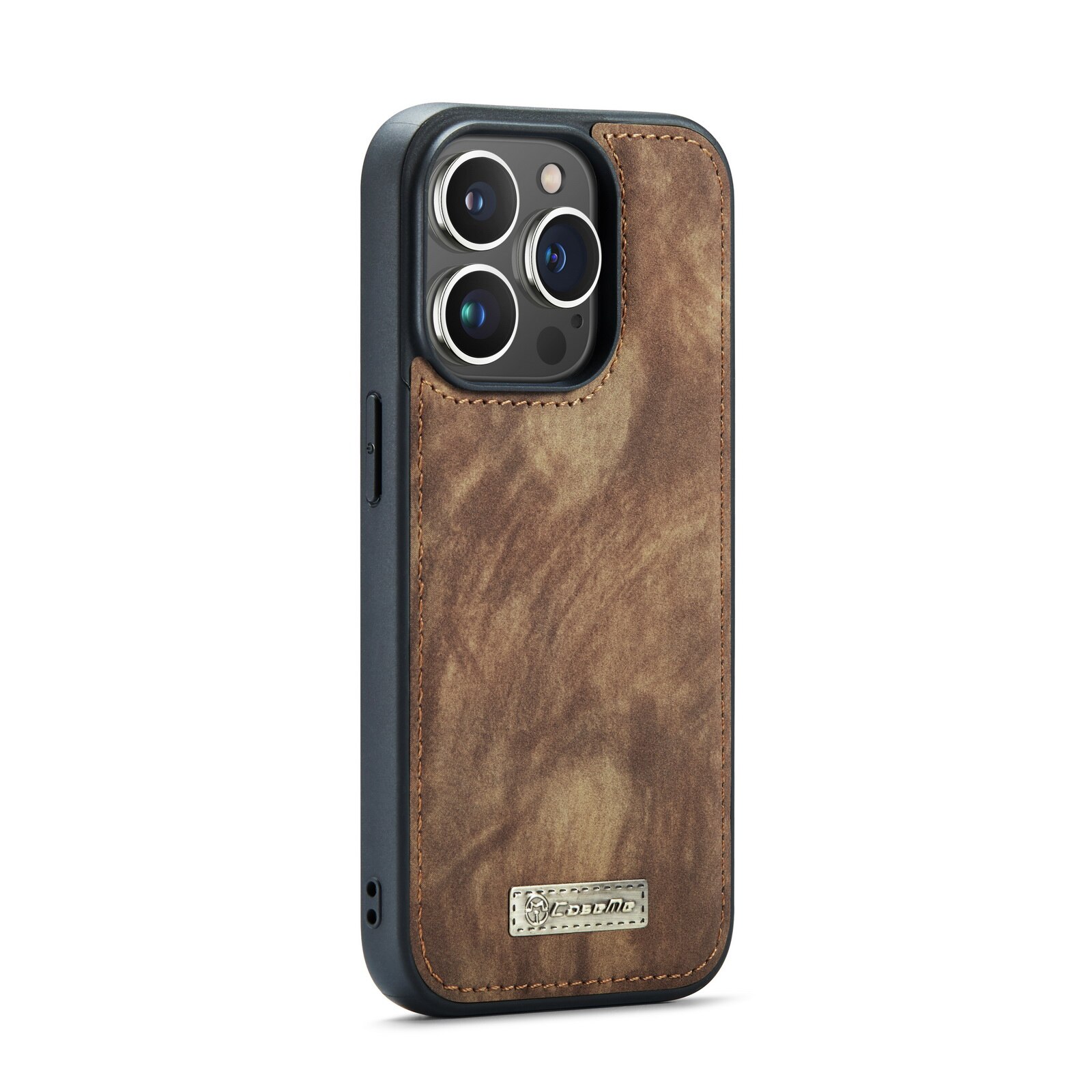Étui portefeuille multi-cartes iPhone 14 Pro, Marron