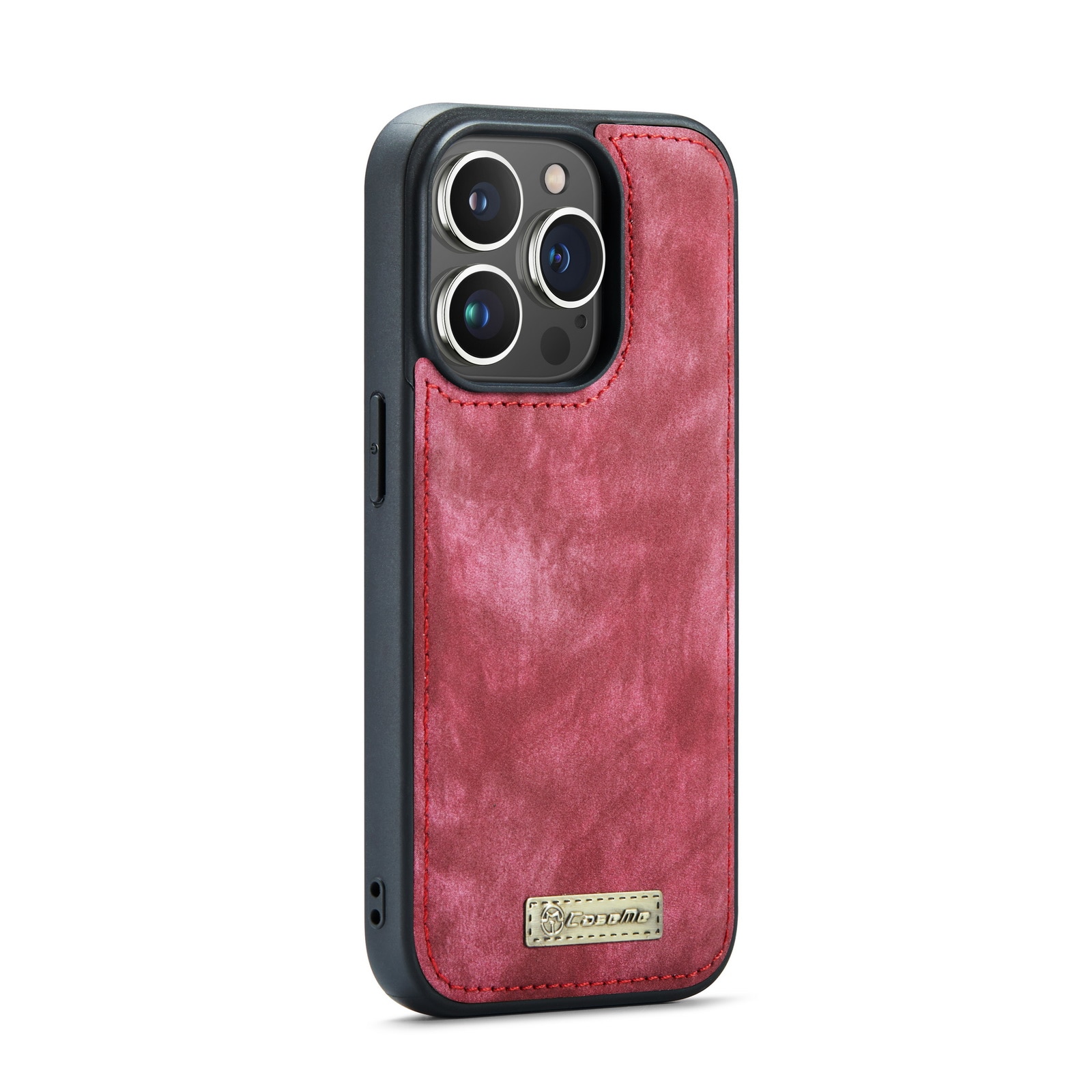 Étui portefeuille multi-cartes iPhone 14 Pro Max, Rouge