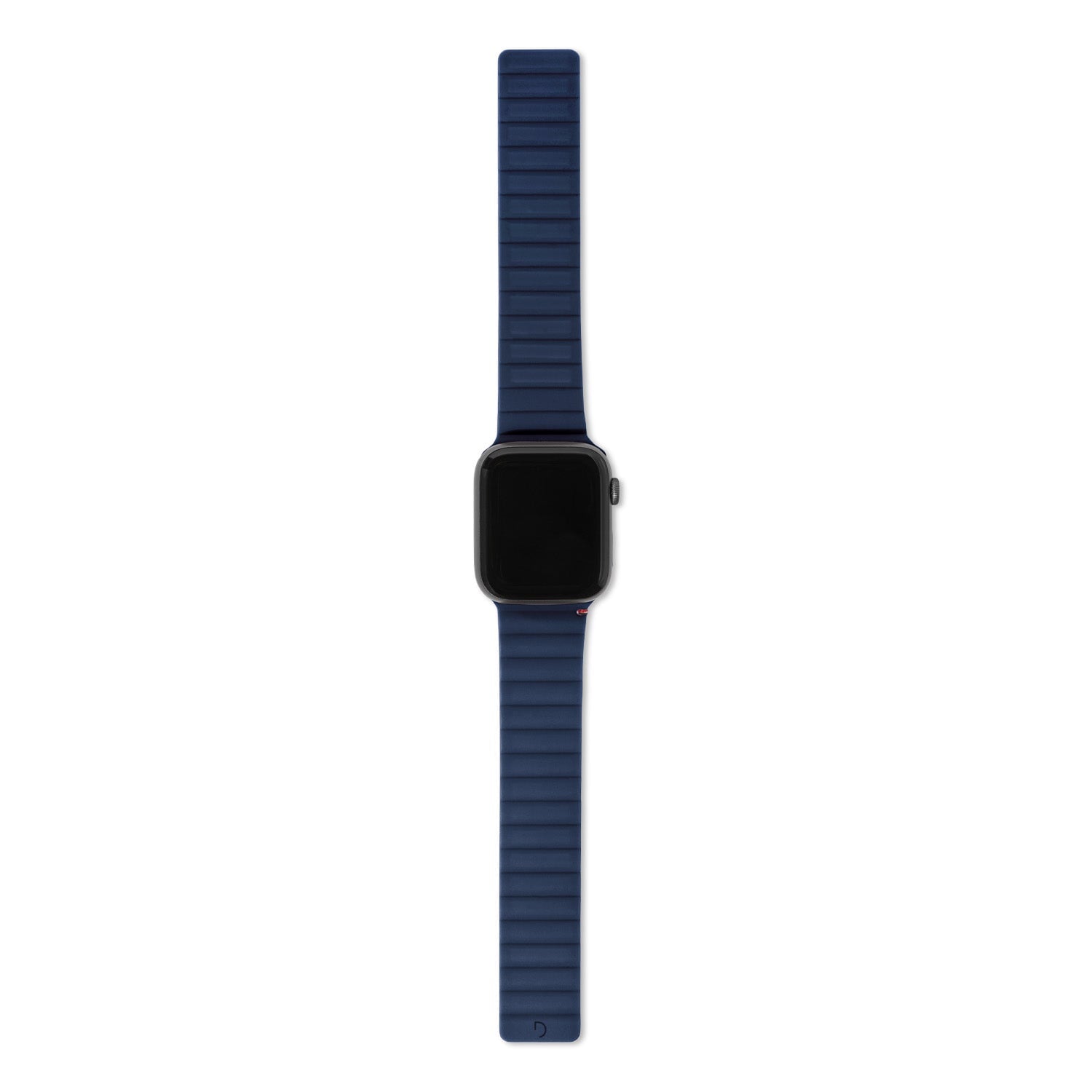 Silicone Magnetic Traction Strap Lite Apple Watch 45mm Series 7, Matte Navy