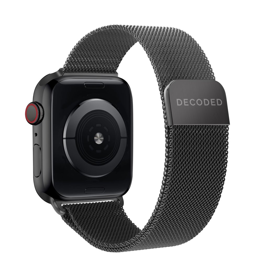 Milan Traction Strap Apple Watch 38mm, Black