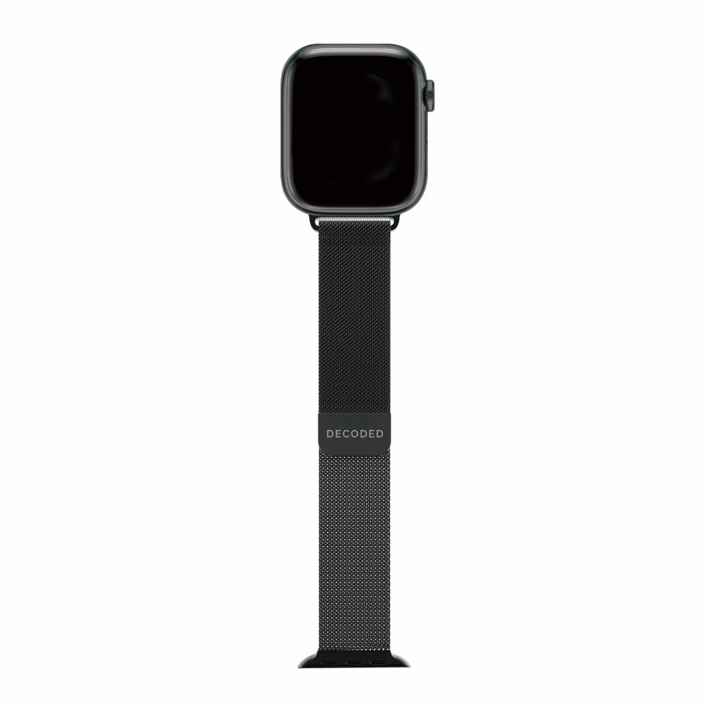 Milan Traction Strap Apple Watch 45mm Series 8, Black