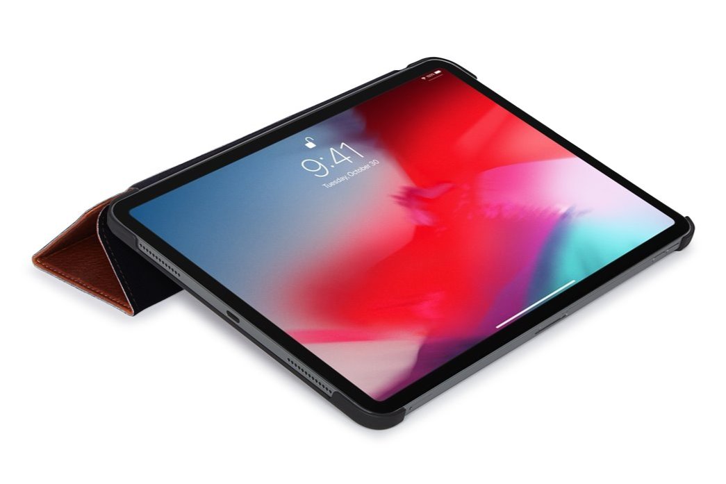 Étui Leather Slim Cover iPad Air 10.9 4th Gen (2020), Brown