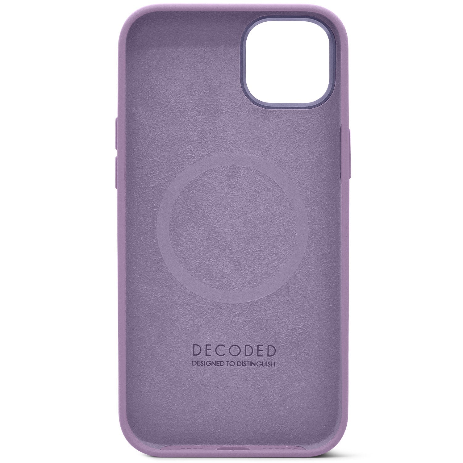 AntiMicrobial Silicone Back Cover MagSafe iPhone 14, Lavender