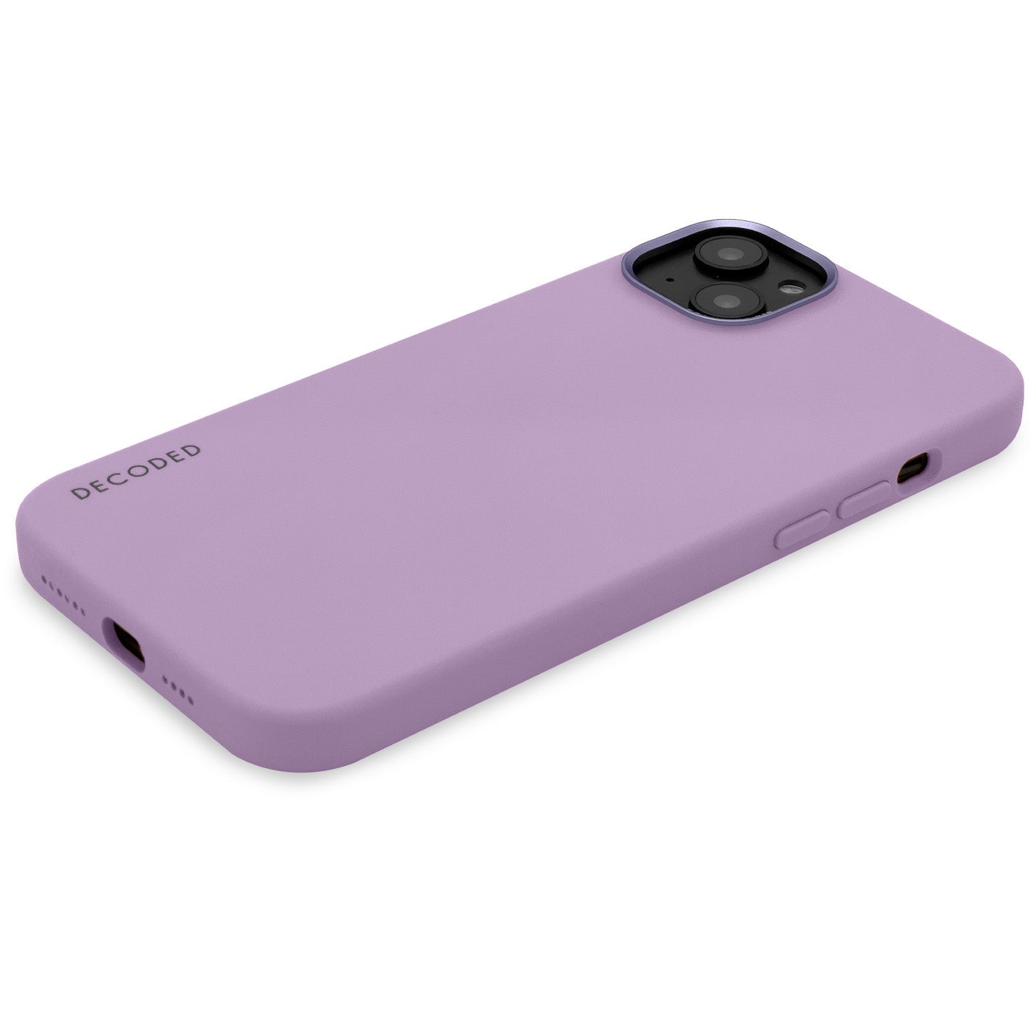 AntiMicrobial Silicone Back Cover MagSafe iPhone 14, Lavender