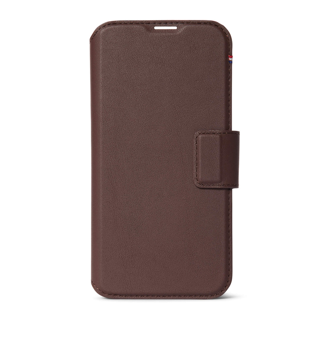 Detachable Wallet Leather iPhone 14, Brown