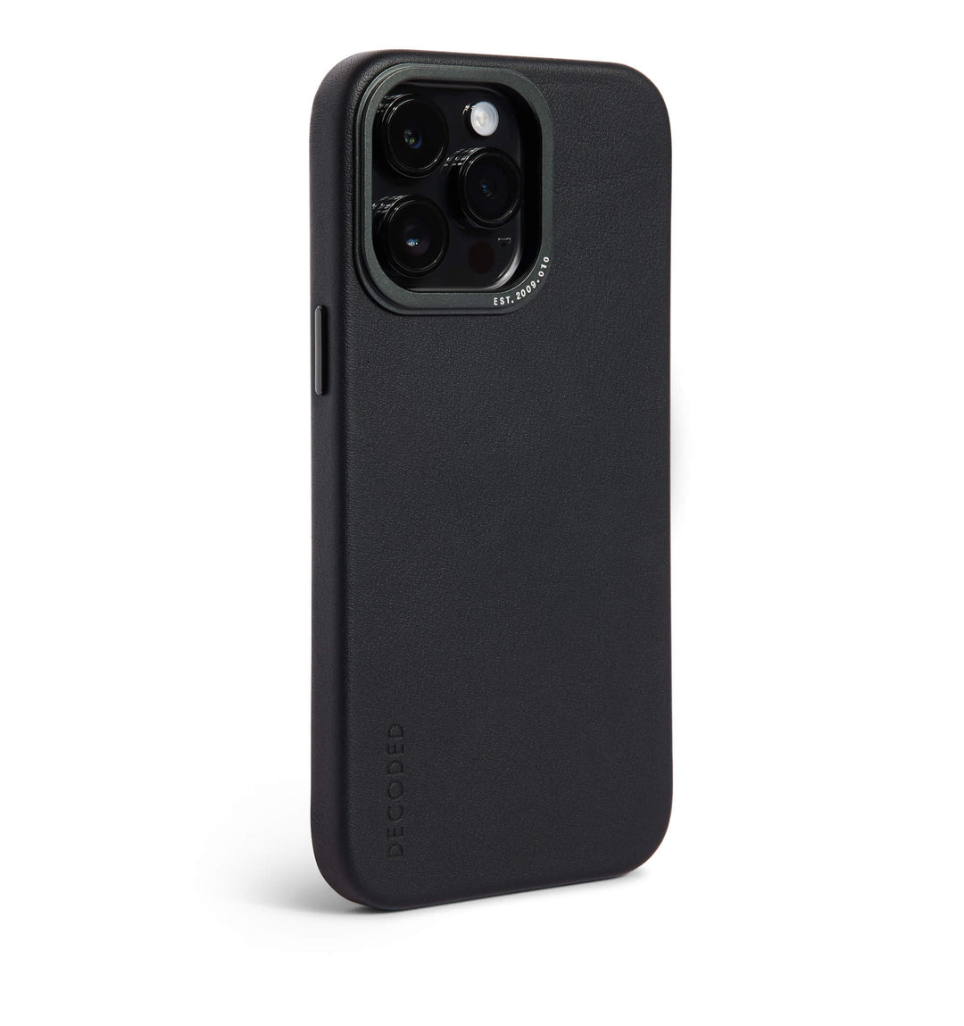 Leather Back Cover iPhone 14 Pro, Black