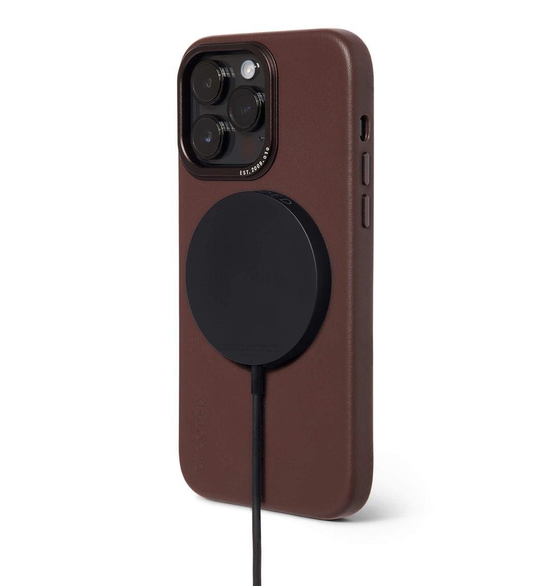 Leather Back Cover iPhone 14 Pro, Brown