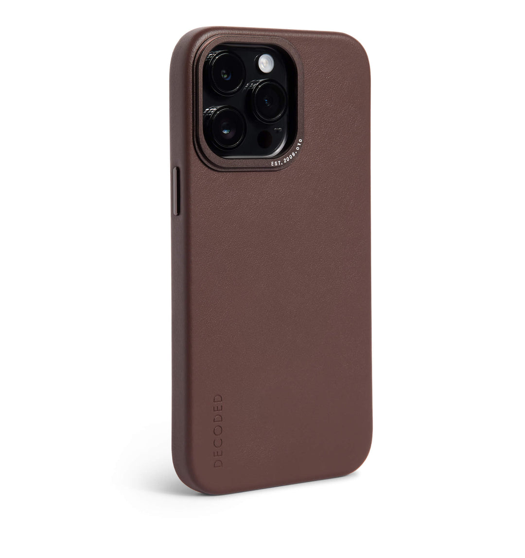 Leather Back Cover iPhone 14 Pro, Brown
