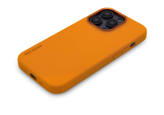 AntiMicrobial Silicone Back Cover iPhone 14 Pro, Apricot