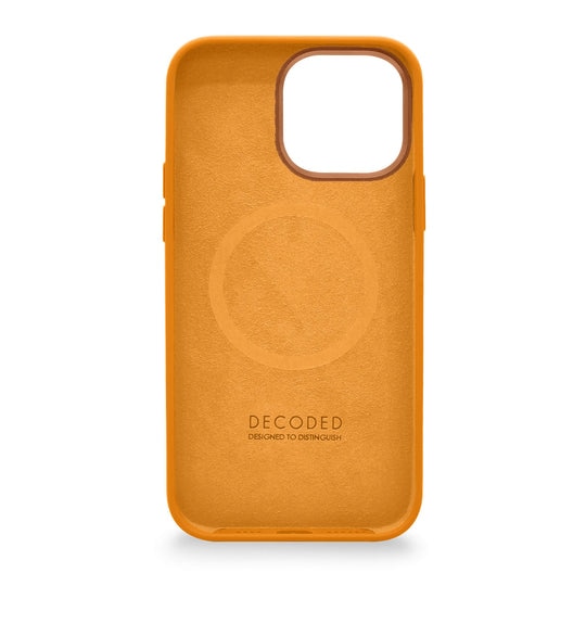 AntiMicrobial Silicone Back Cover iPhone 14 Pro, Apricot