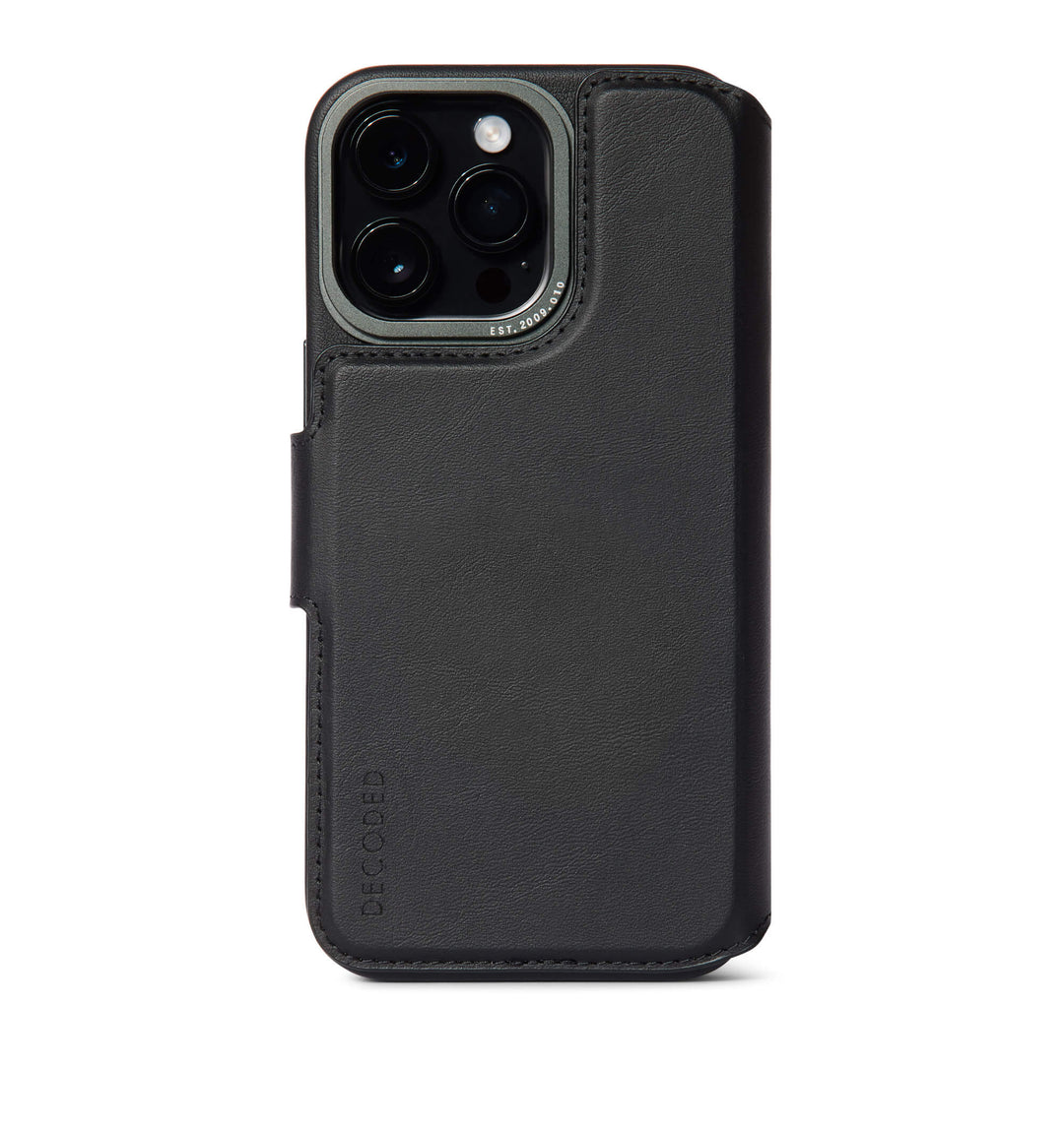 Detachable Wallet Leather iPhone 14 Pro, Black