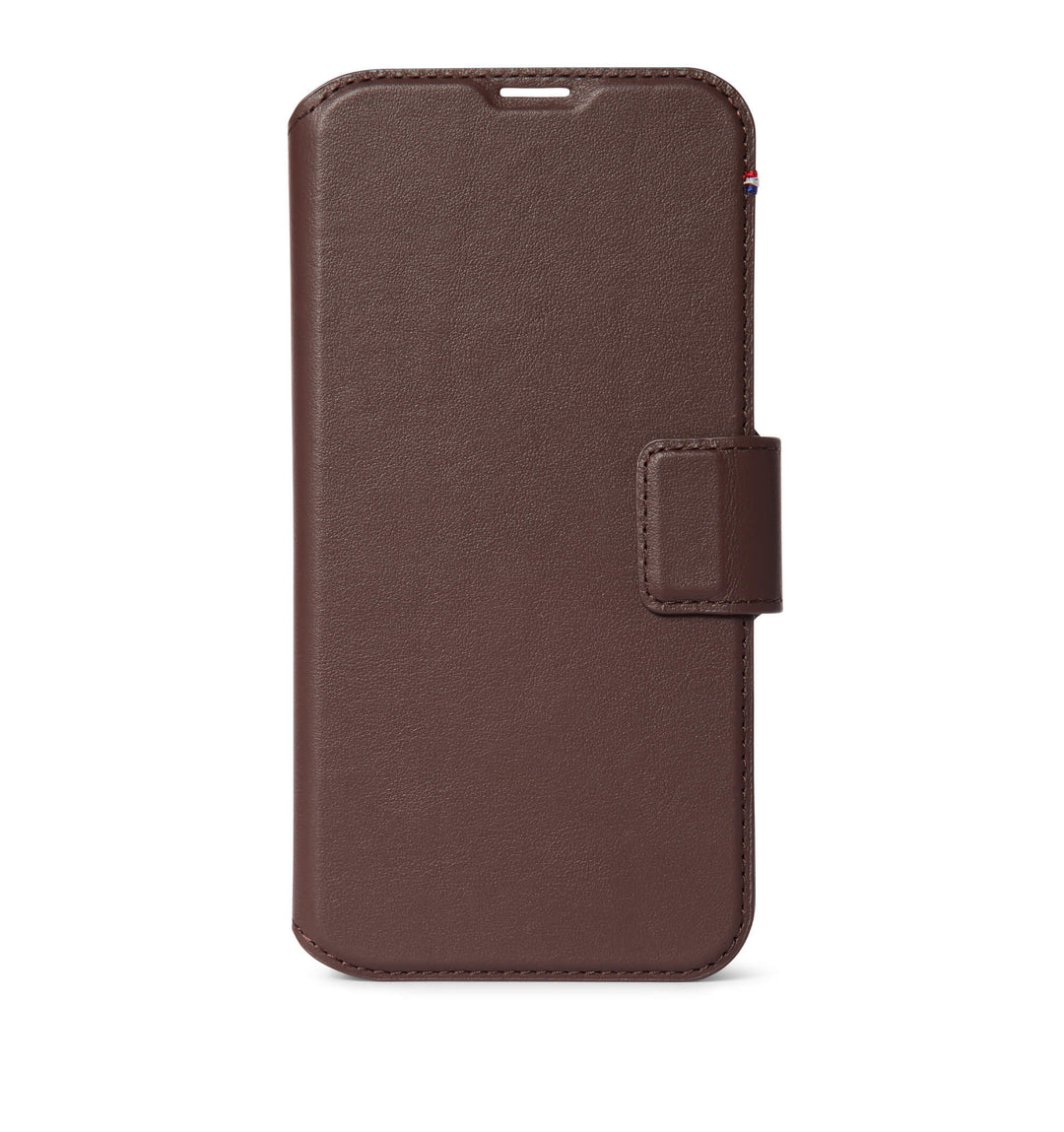 Detachable Wallet Leather iPhone 14 Pro, Brown