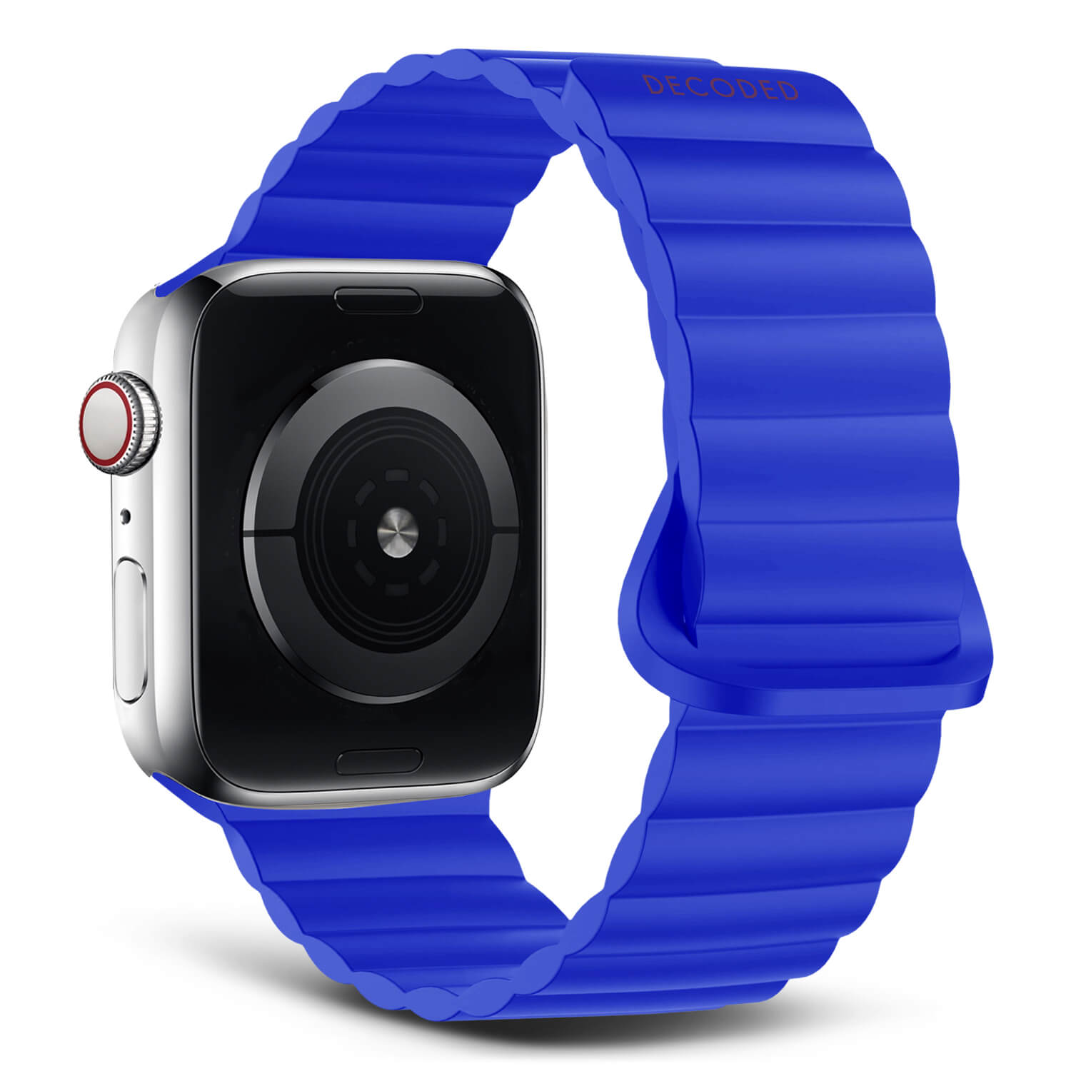 Silicone Traction Loop Strap Apple Watch 41mm Series 7, Galactic Blue