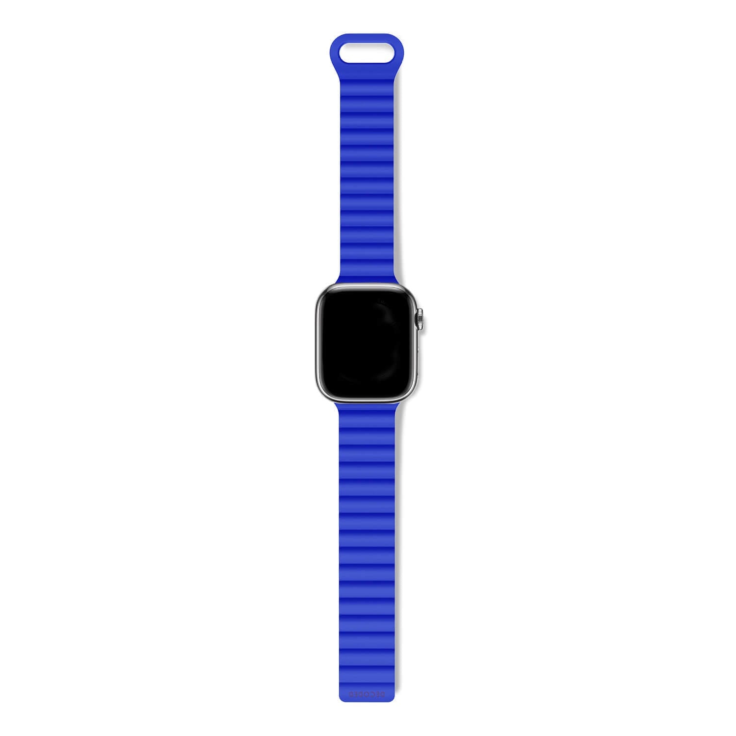 Silicone Traction Loop Strap Apple Watch 45mm Series 7, Galactic Blue