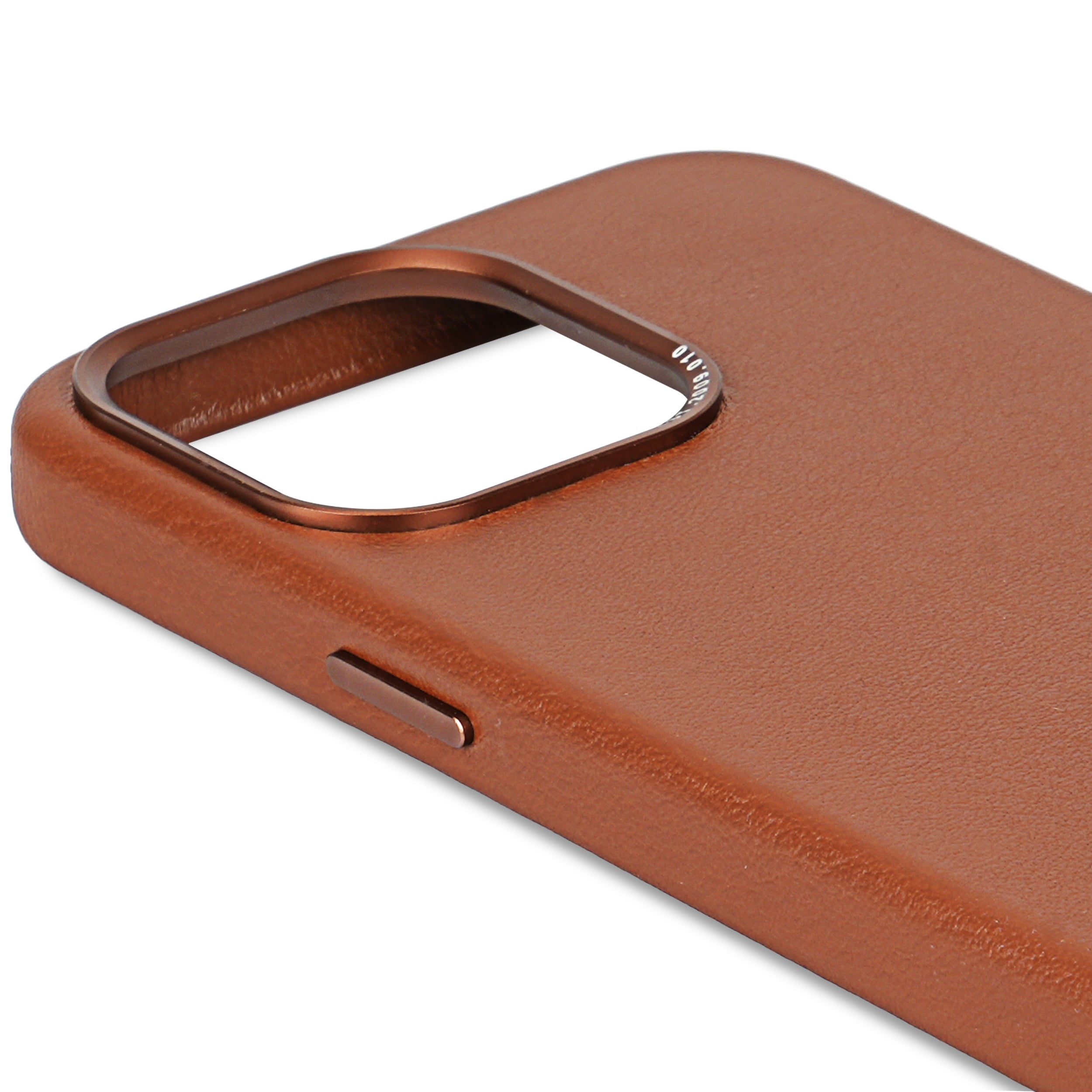 Leather Back Cover iPhone 15 Pro, Tan