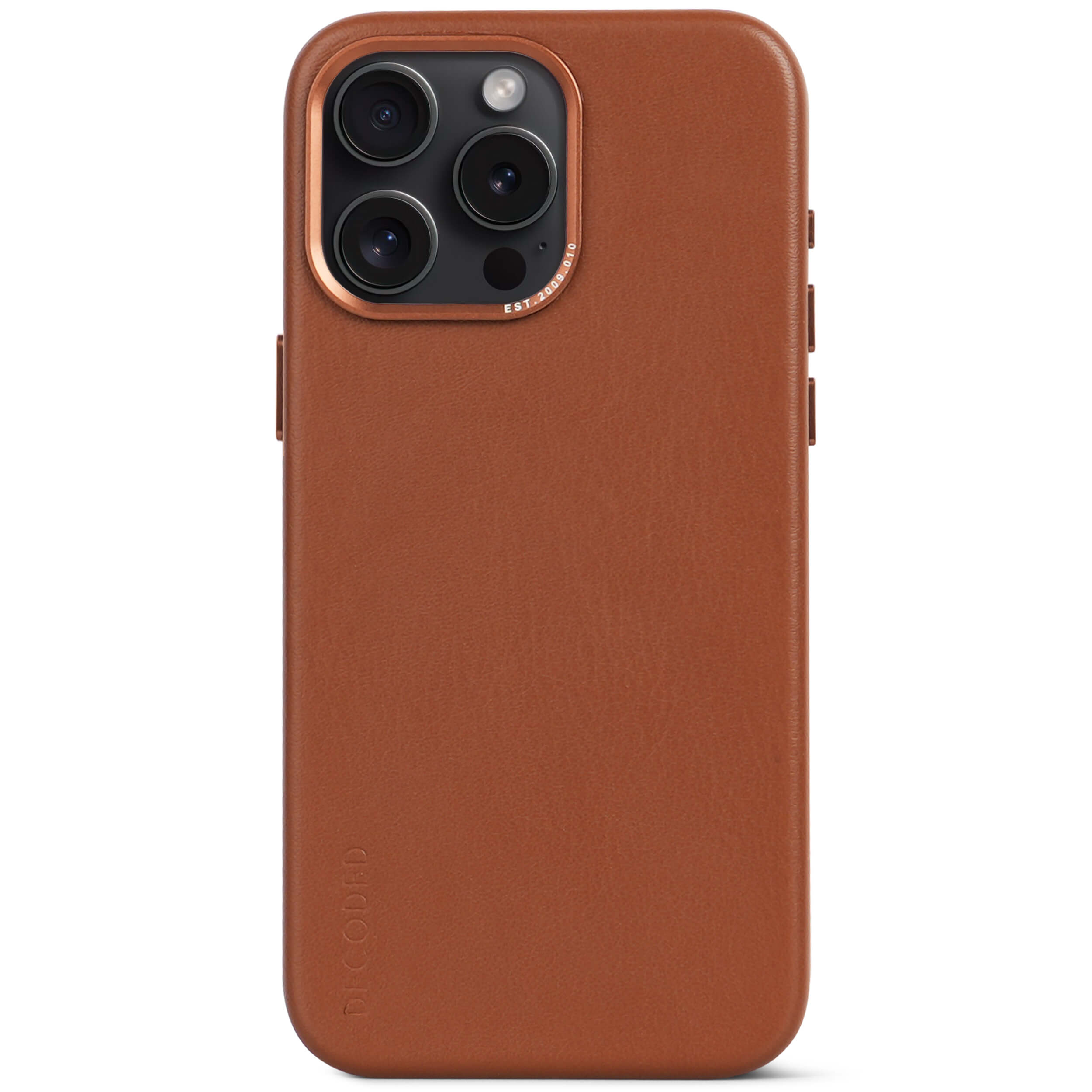 Leather Back Cover iPhone 15 Pro Max, Tan