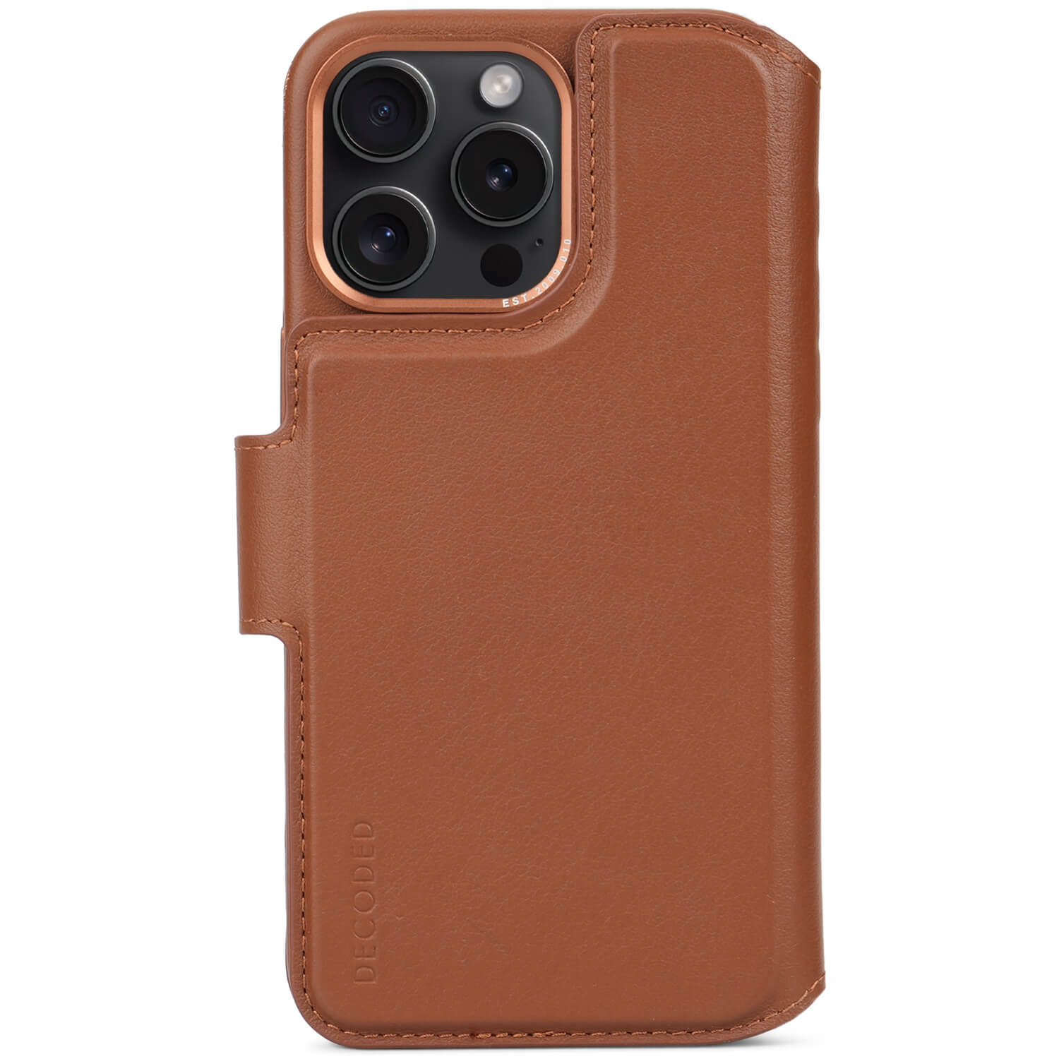 Detachable Wallet Leather iPhone 15 Pro Max, Tan