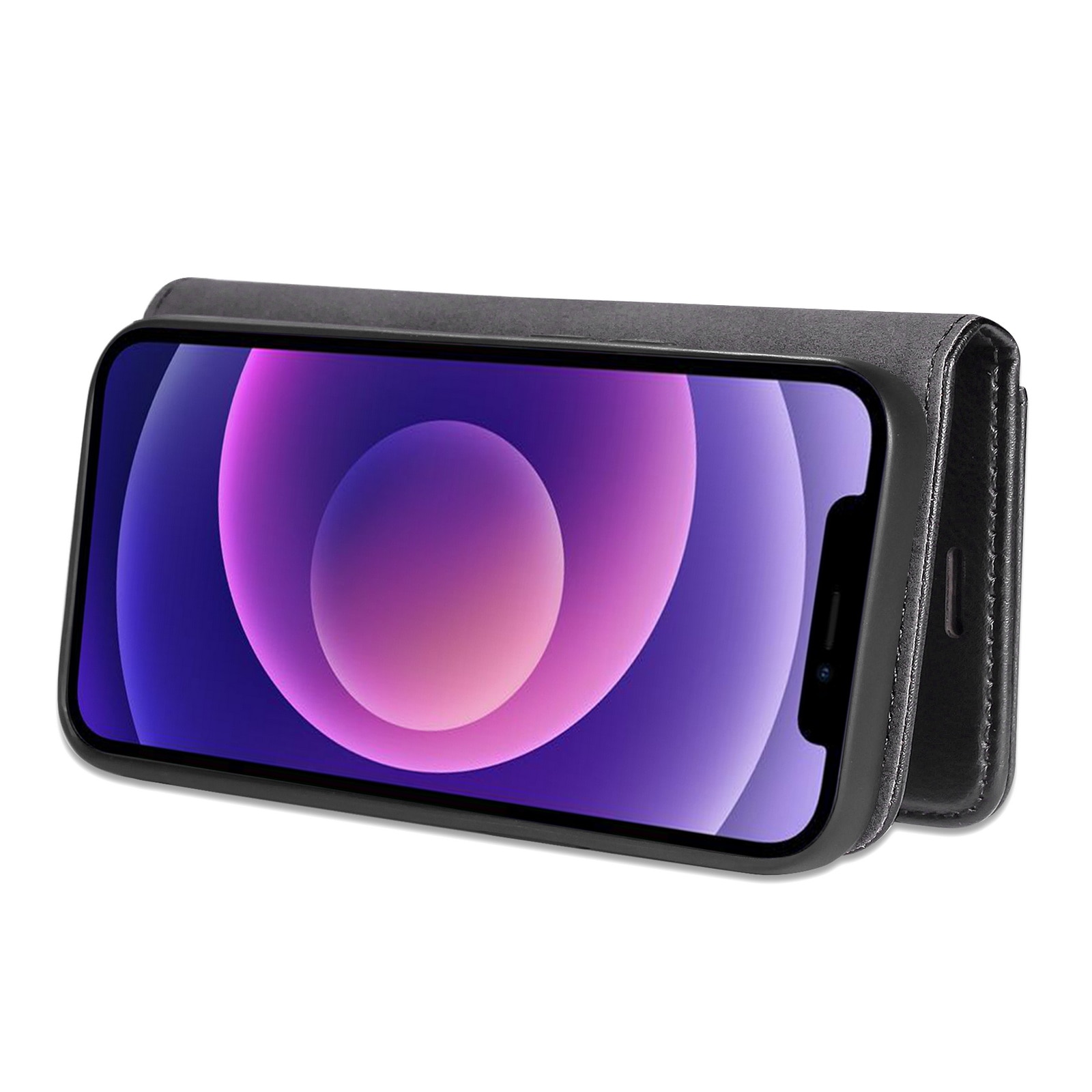 Étui portefeuille Magnet Wallet iPhone 13 Mini, Black