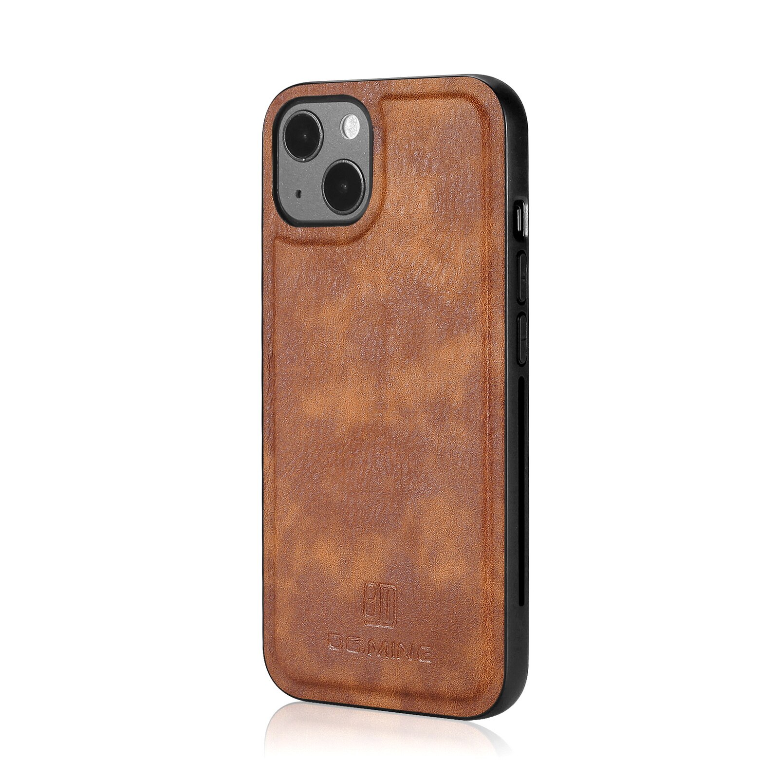 Étui portefeuille Magnet Wallet iPhone 13 Mini, Cognac