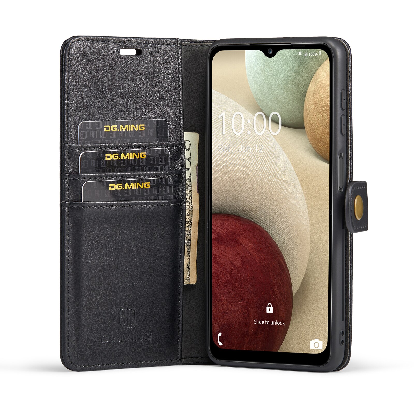 Étui portefeuille Magnet Wallet Samsung Galaxy A14, Black