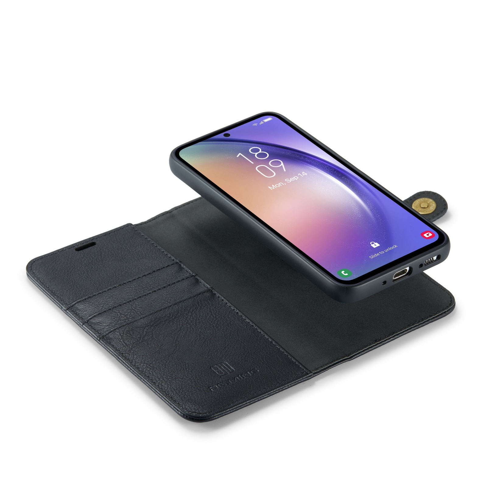 Étui portefeuille Magnet Wallet Samsung Galaxy A54, Black